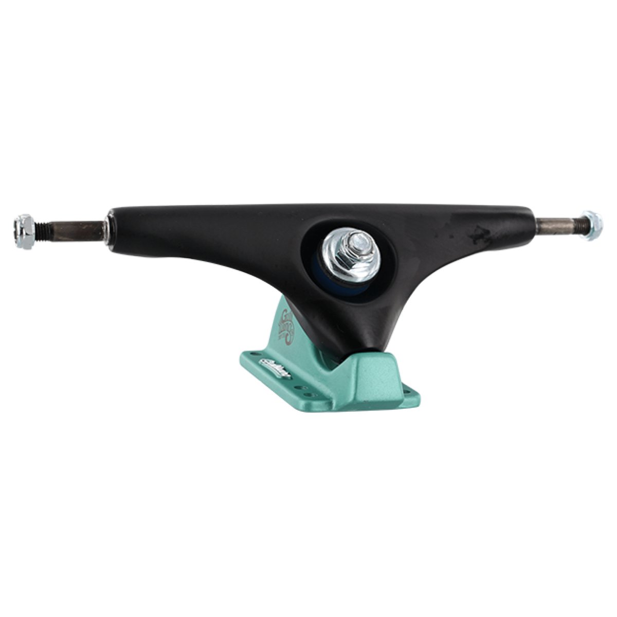 Gullwing Charger 10.0 - Black/Teal - Longboard - Trucks