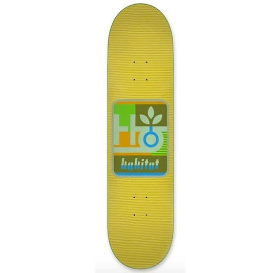 HABITAT MOD POD DECK-8.0 " (YELLOW) - Skateboard - Decks