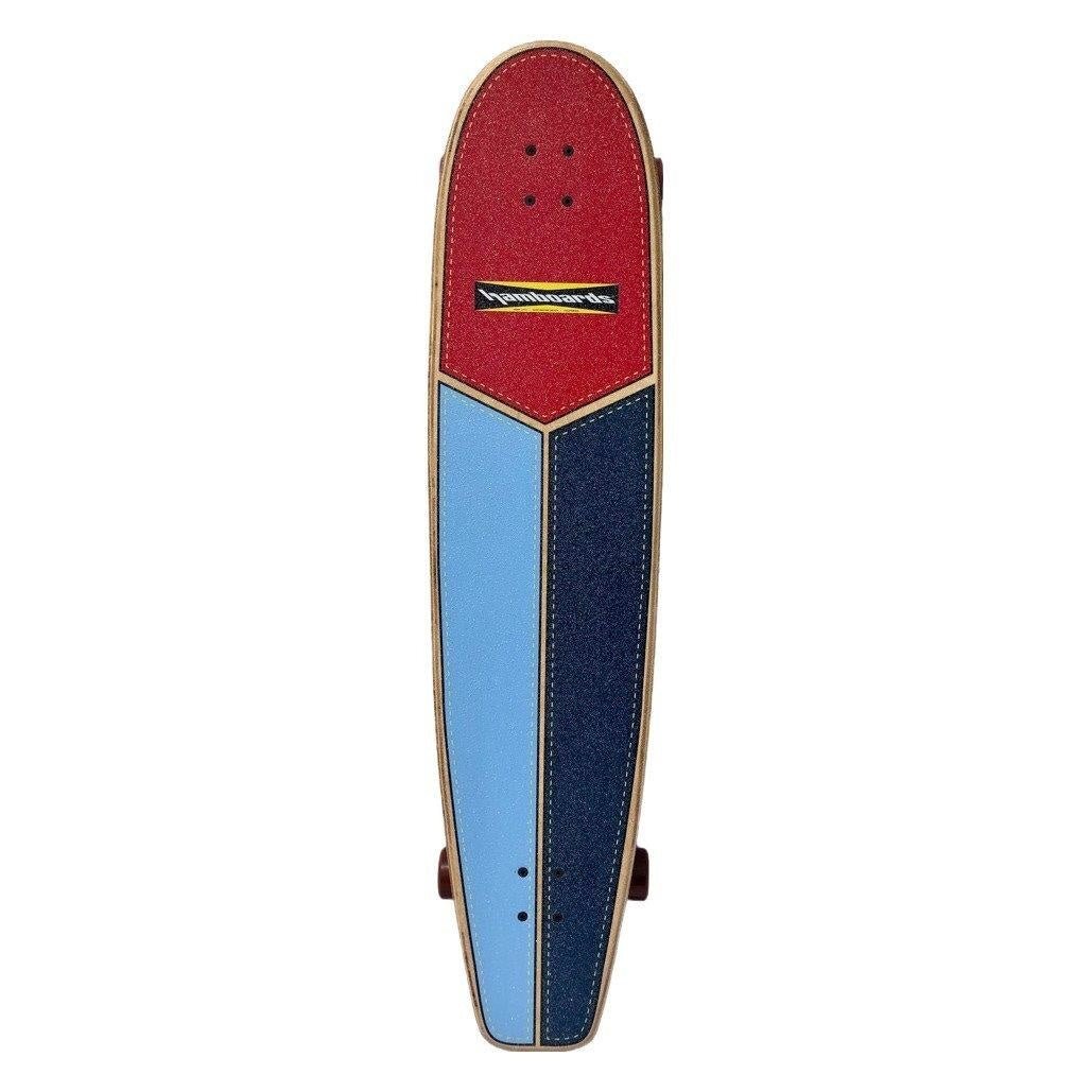Hamboard 45" HHOP Carving Surfskates - Light Blue Red Navy - Surfskate - Completes
