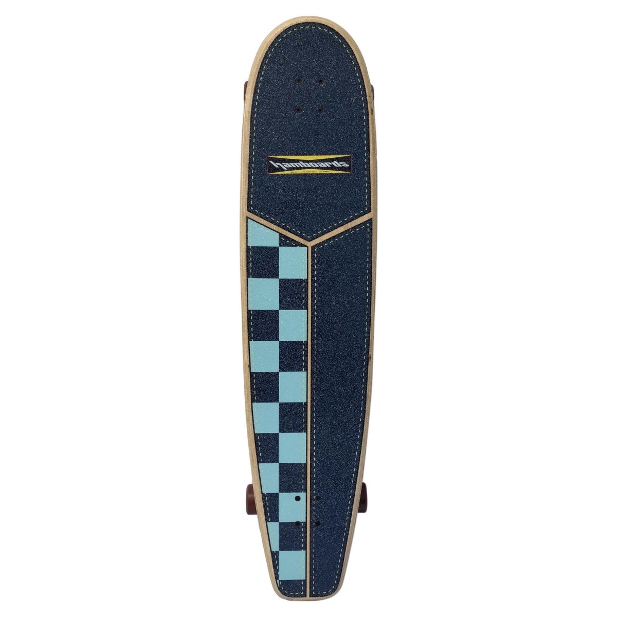 Hamboard 45" HHOP Carving Surfskates - Navy Light Blue Checkers - Surfskate - Completes