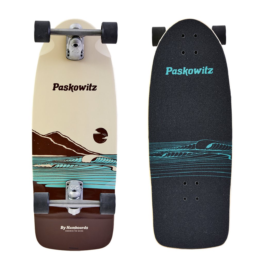 Hamboard Paskowitz Surfskate - Zen Swell / 30" - Surfskate - Completes