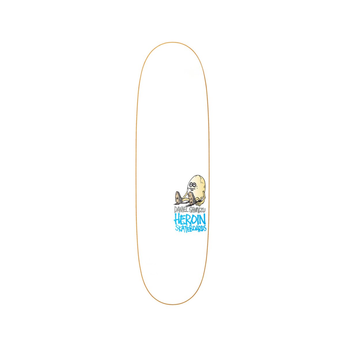 Heroin DS The Egg Deck 8.5 Reissue - Skateboard - Decks