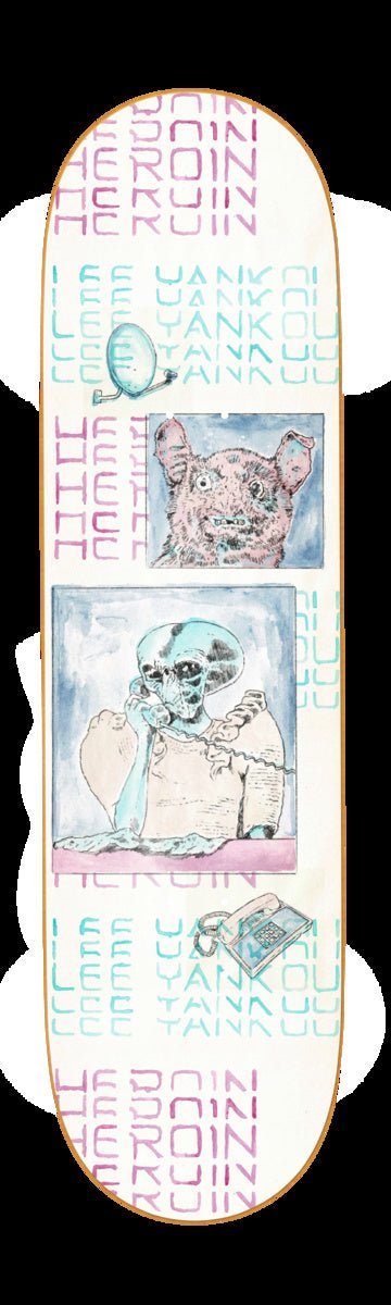 Heroin LY Die Tonight Deck - 8.25" - Skateboard - Decks