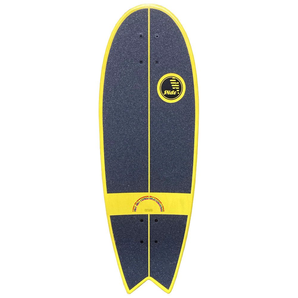 Hot Buttered Flyer Pot of Gold Surfskate Slide 31x10.5 (Yellow) - Surfskate - Completes