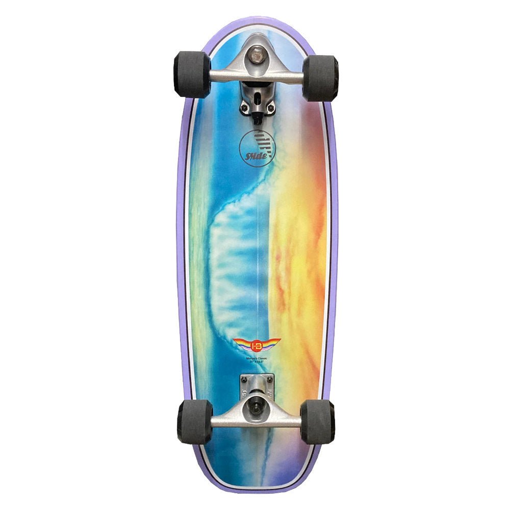 Hot Buttered Magic Egg Martyns Surfskate Slide 3.0 31x10.5 (Purple) - Surfskate - Completes