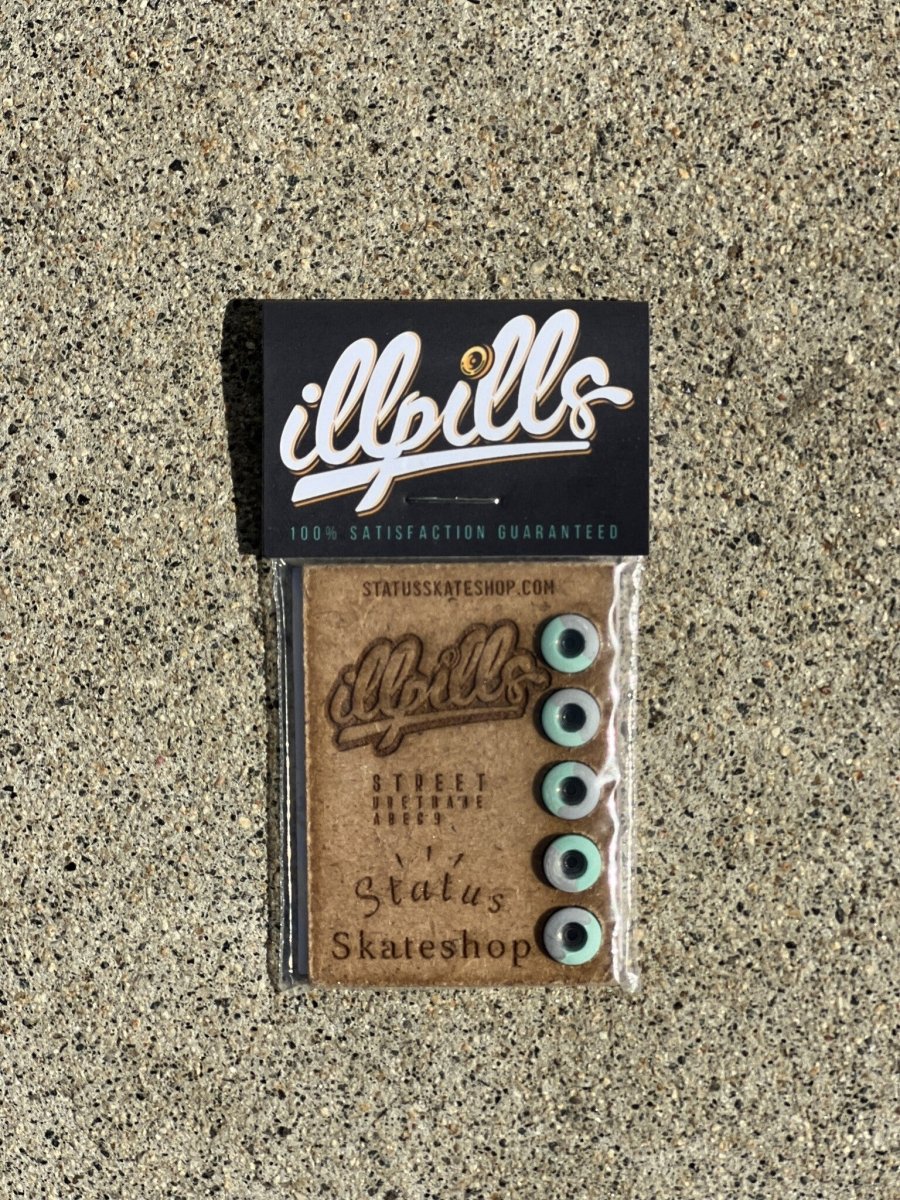 Illpills "Splits Teal/Gray" Street - Fingerboard - FB Wheels