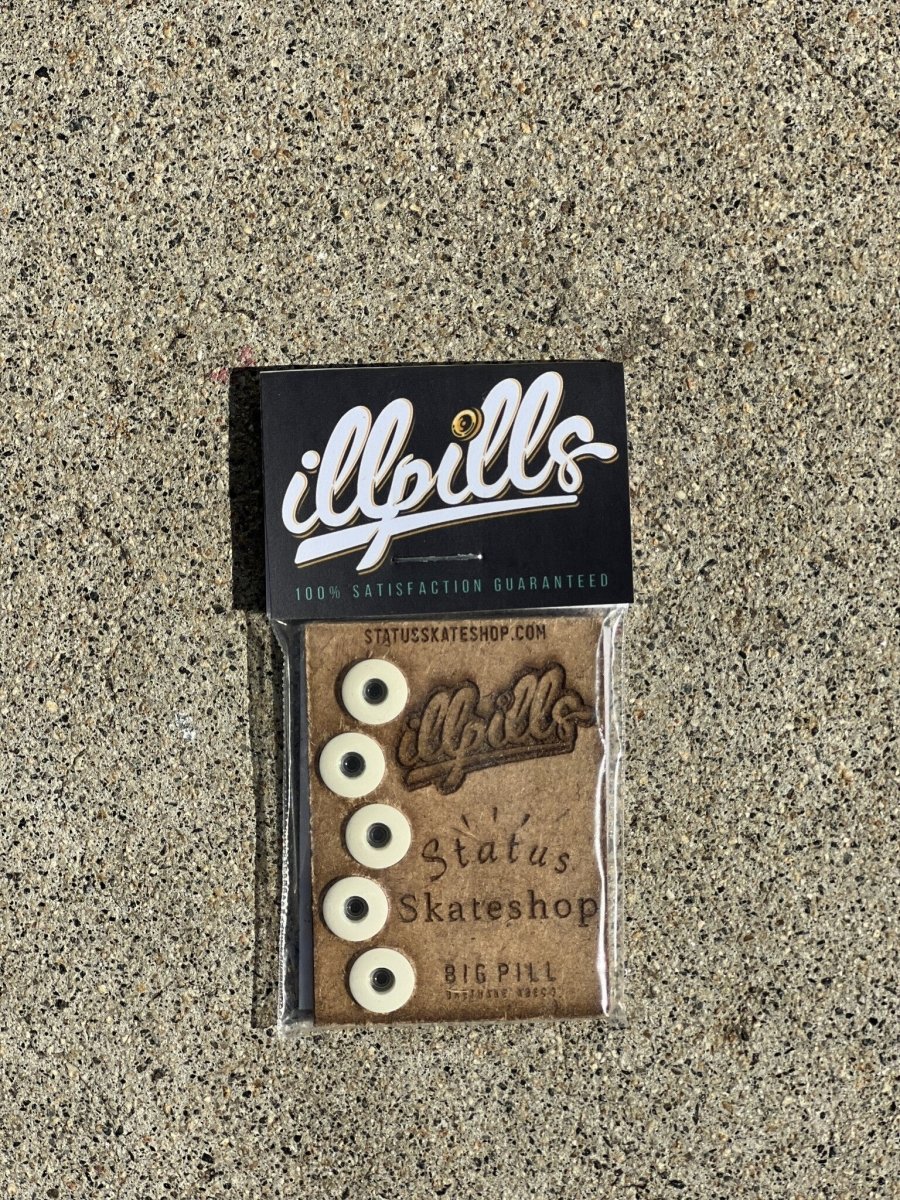 Illpills "White" Big Pill - Fingerboard - FB Wheels