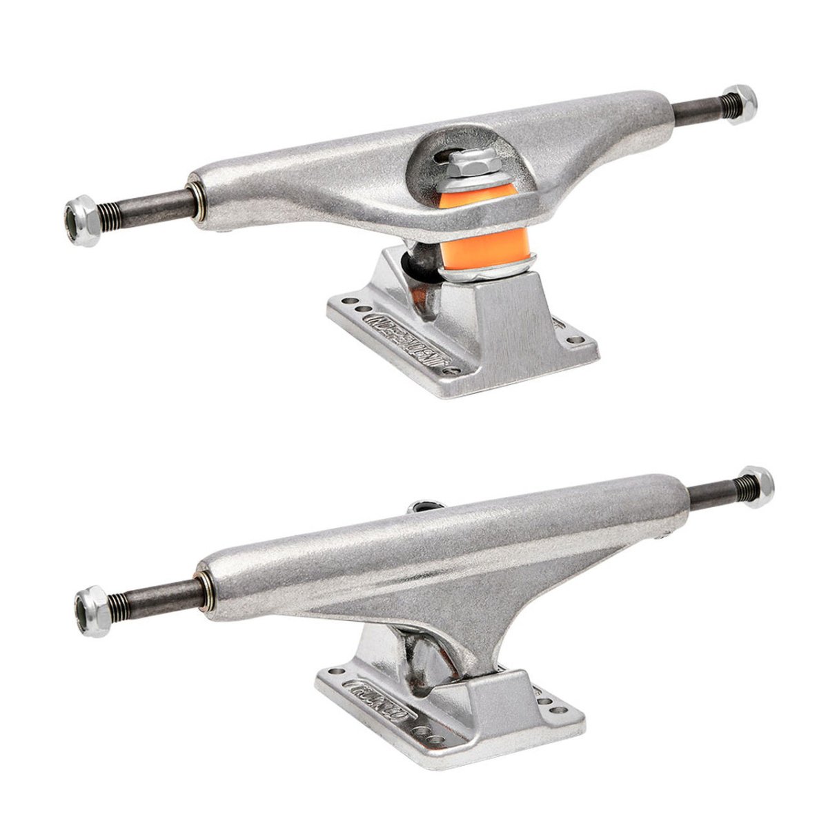 INDE Standard 129mm SILVER TRUCK - Skateboard - Trucks