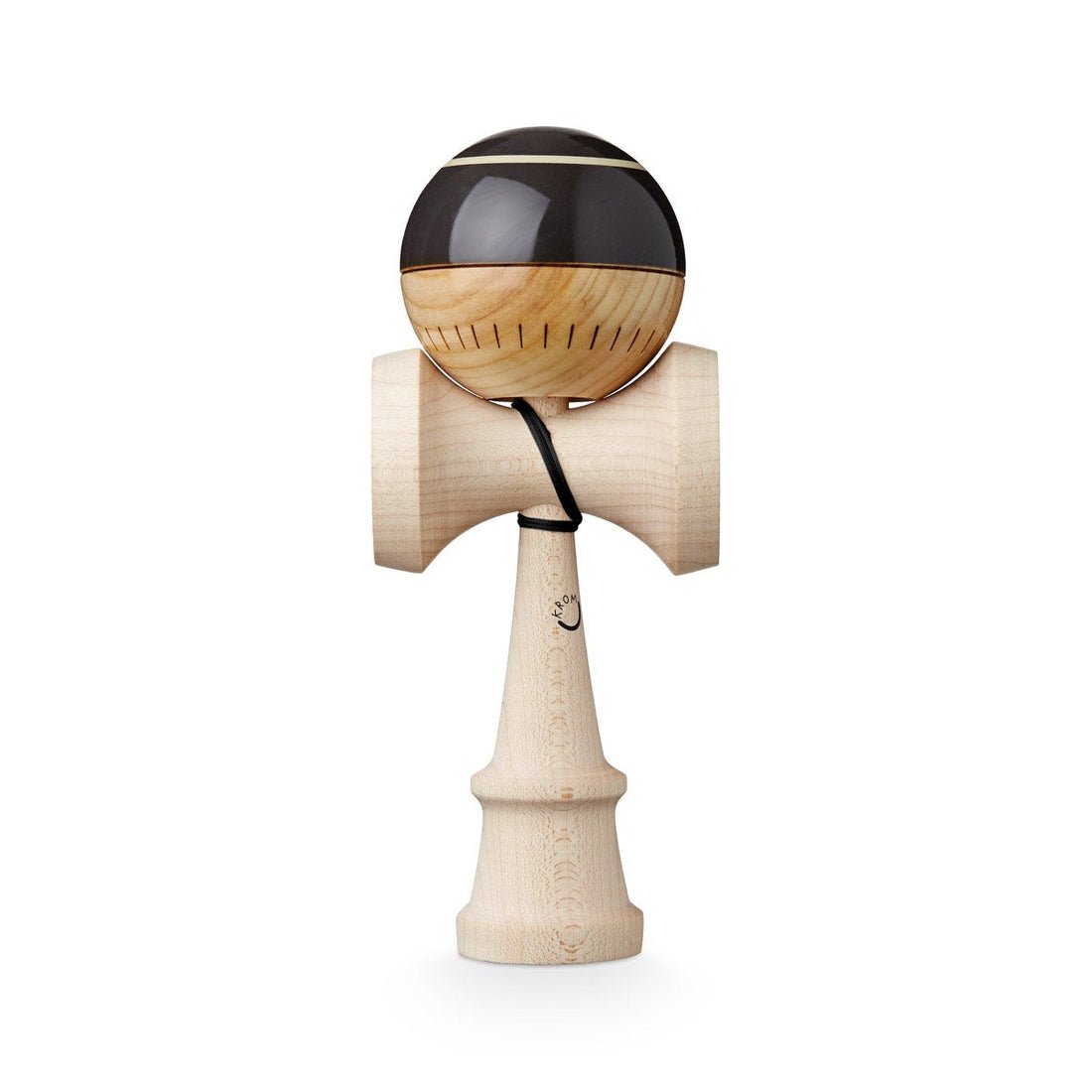 Krom Kendama - GAS Charcoal -