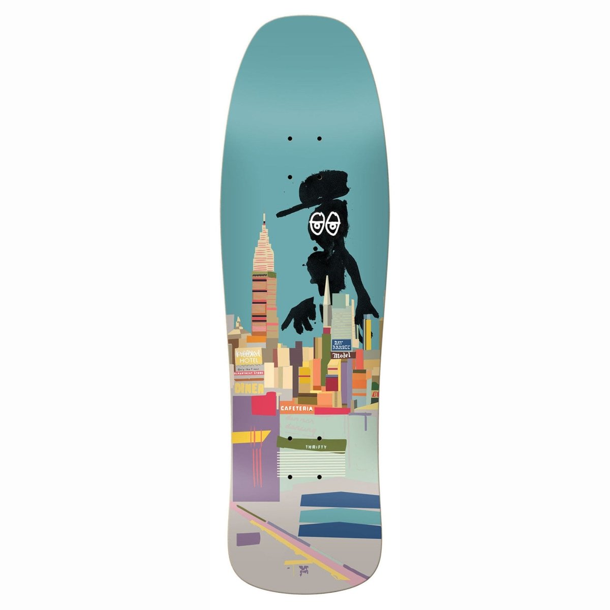 KROOKED Barbee (NATAS ART) 9.5 - Skateboard - Decks