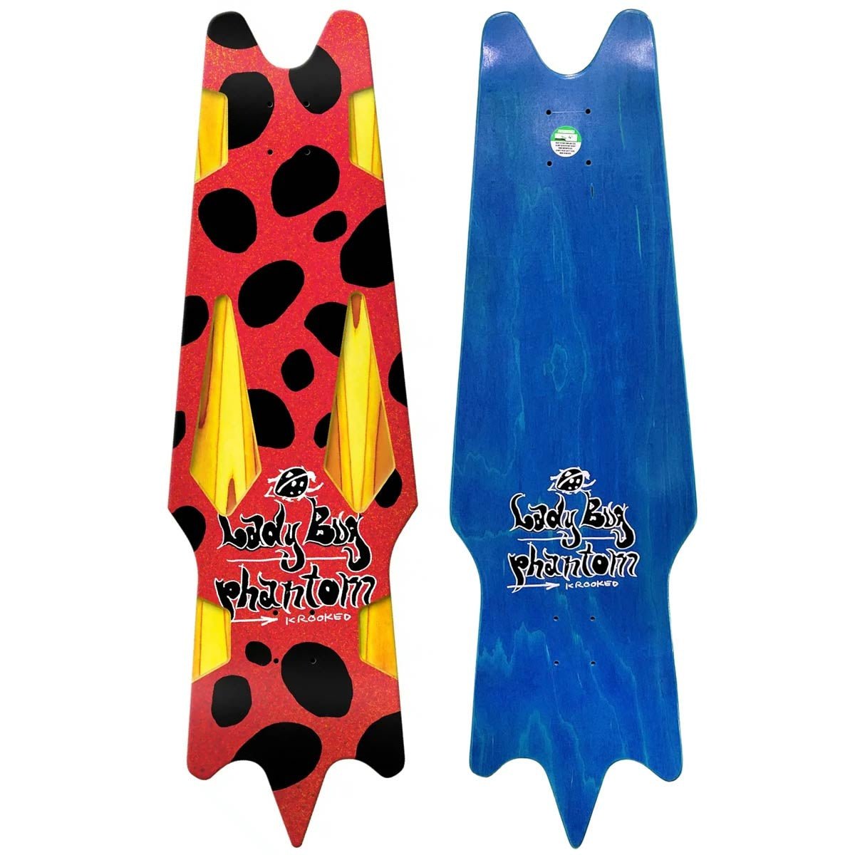 Krooked Ladybug Phantom Deck 11.02" WB20 - Skateboard - Decks