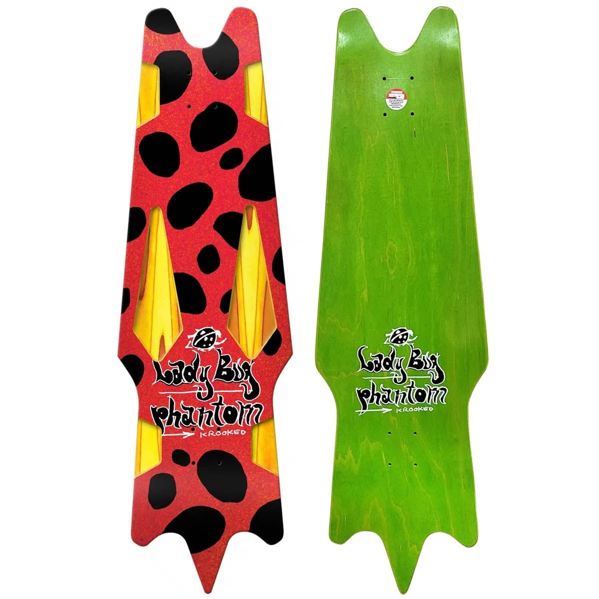 Krooked Ladybug Phantom Deck 11.02" WB20 - Skateboard - Decks