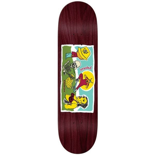 Krooked Manderson Bone 8.38" - Skateboard - Decks