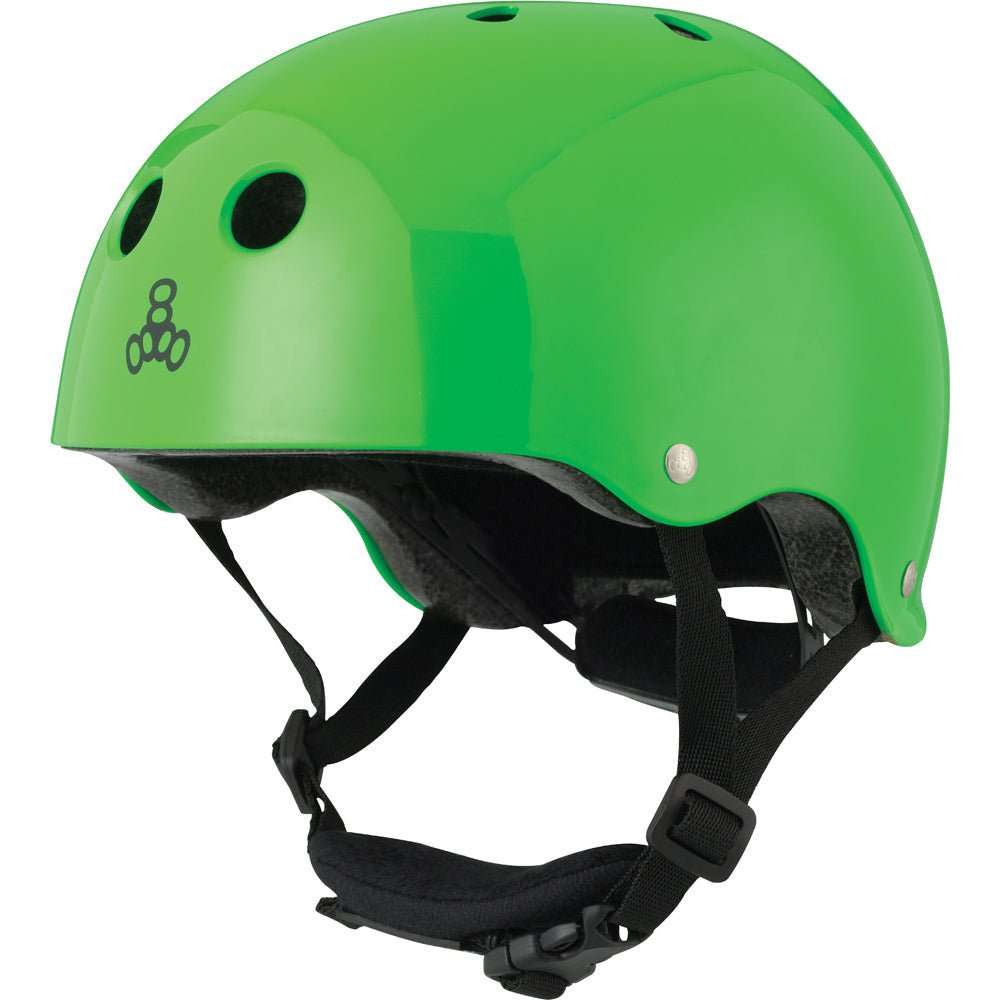 Lil 8 Helmet - Neon Green Gloss - Gear - Helmets