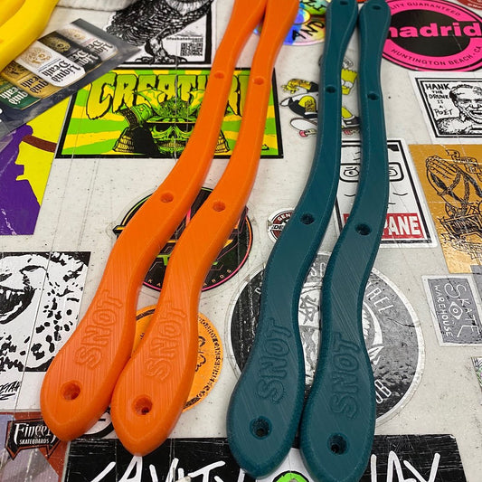 LJ X Snot Drip Rails - Orange - Skateboard - Rails and Tails