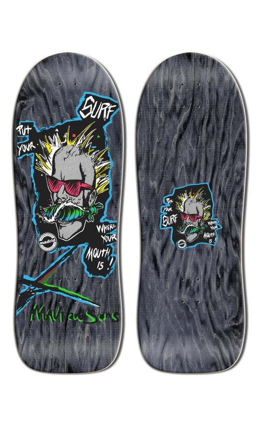 Madrid x Maui and Sons - Surf Mouth Deck 10.25 x 30 5/8 - Skateboard - Decks