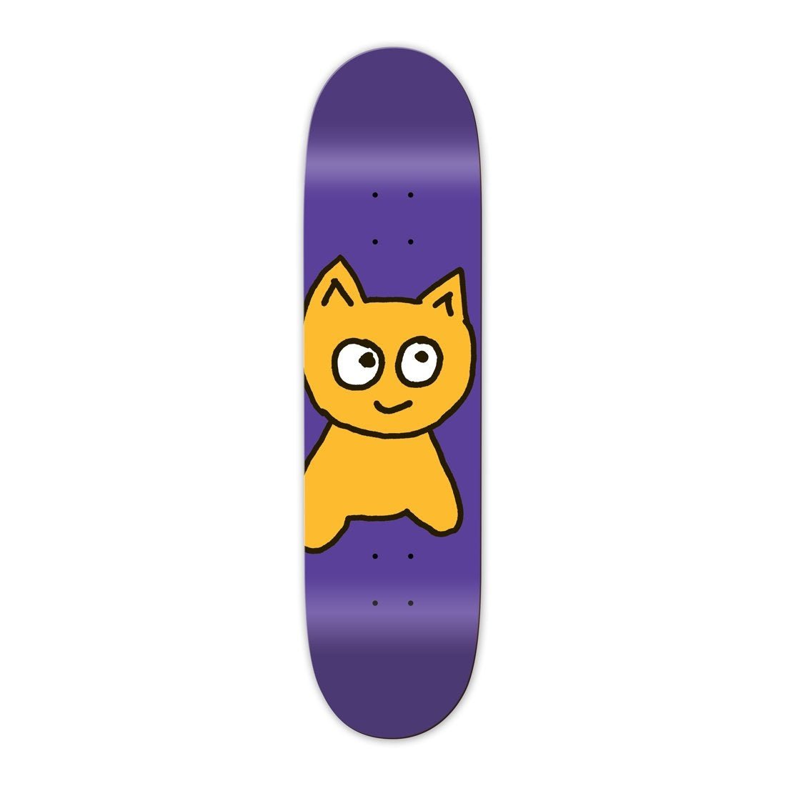 MEOW BIG CAT PURPLE DECK 7.75 - Skateboard - Decks