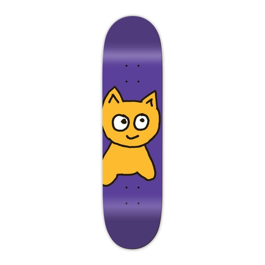 MEOW BIG CAT PURPLE DECK 7.75 - Skateboard - Decks