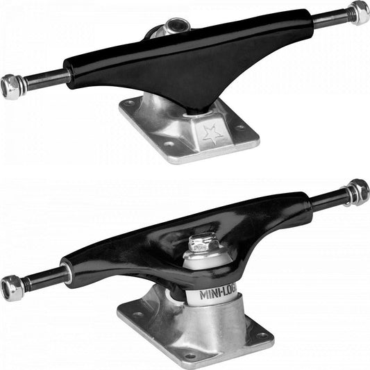 MINI LOGO TRUCKS 8.75 BLK/RAW - Skateboard - Trucks