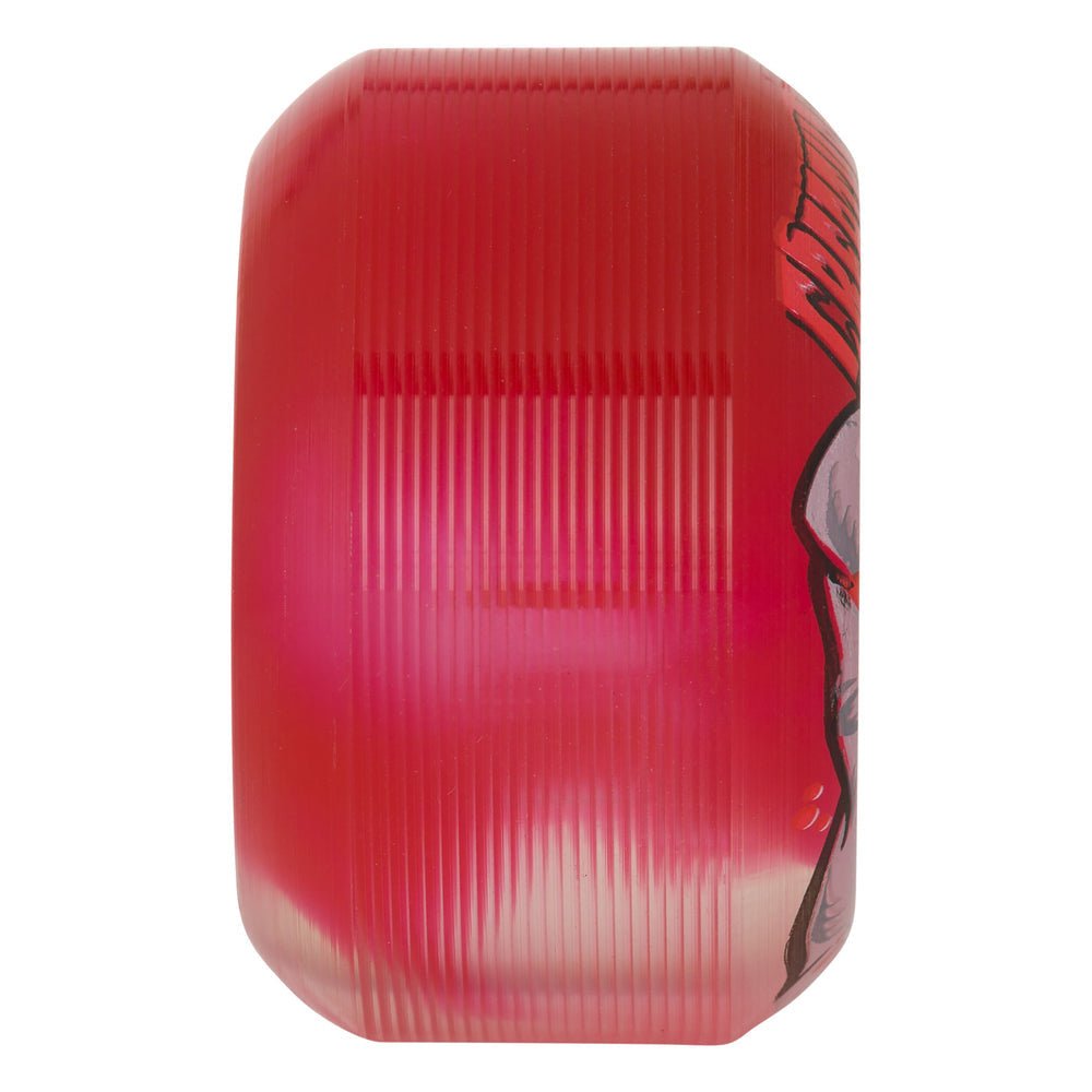 OJ 54mm Dna Curbsuckers Bloodsuckers 95a (Red Clear Swirl) - Skateboard - Wheels