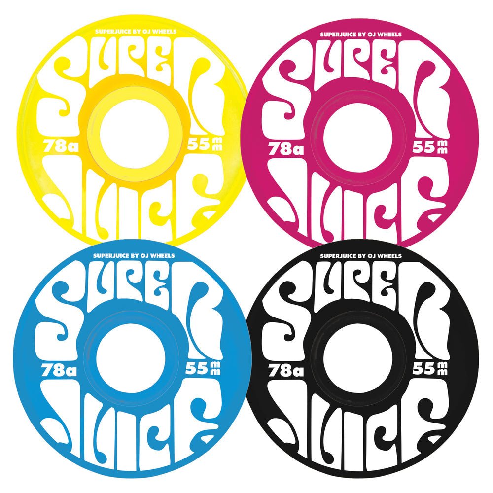 OJ 78a Mini Super Juice 55mm (CMYK) Mix Up - Skateboard - Wheels