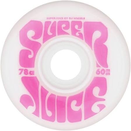 OJ 78a Super Juice 60mm (White/Neon Pink) - Skateboard - Wheels