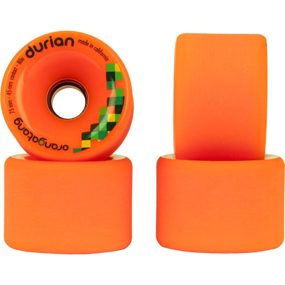 Otang 80a Durian 75mm (Orange) - Skateboard - Wheels
