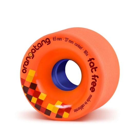 Otang 80a Fat Free 65mm (Orange) - Skateboard - Wheels