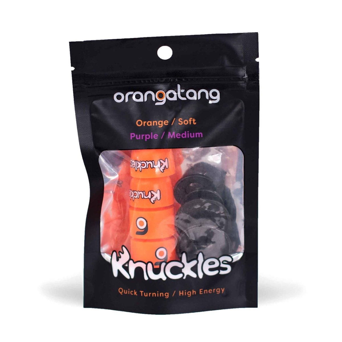Otang Knuckle Gum & Bar (Orange/Soft) Bushings - Longboard - Truck Accessories