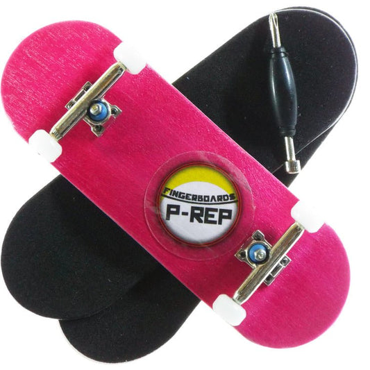 P-REP 32x97 Chromite Cmp - Pink - Fingerboard - FB Complete