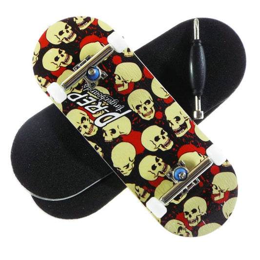 P-REP 34x97 Chromite Cmp - Skull - Fingerboard - FB Complete