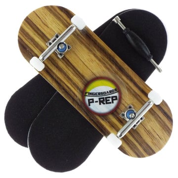 P-REP 34x97 Chromite Cmp - Zebra - Fingerboard - FB Complete