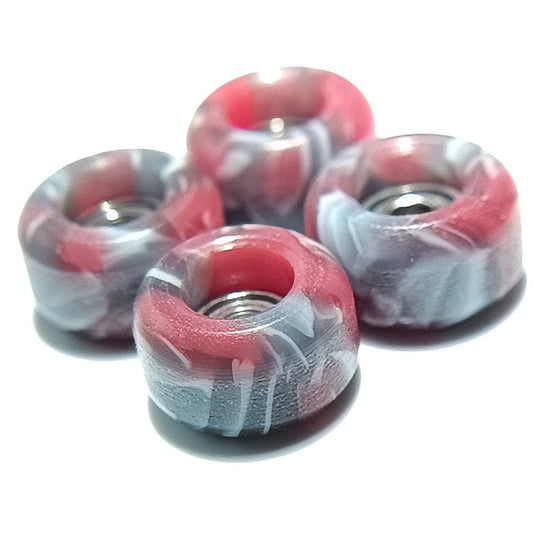 P-REP Swirl Wheels (Red) - Fingerboard - FB Wheels