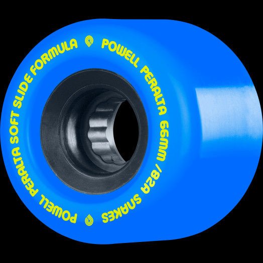 Pwl/P 82a Snakes Soft Slide Formula 66mm (Blue/Yellow) - Skateboard - Wheels