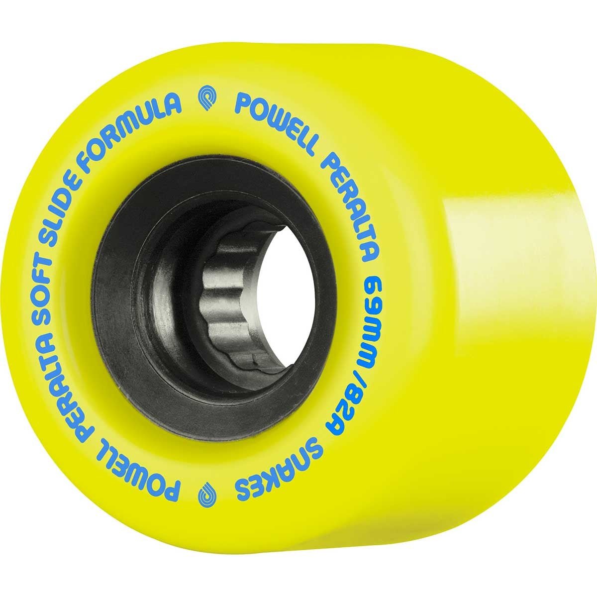 Pwl/P 82a Snakes Soft Slide Formula 69mm (Yellow/Blue) - Skateboard - Wheels