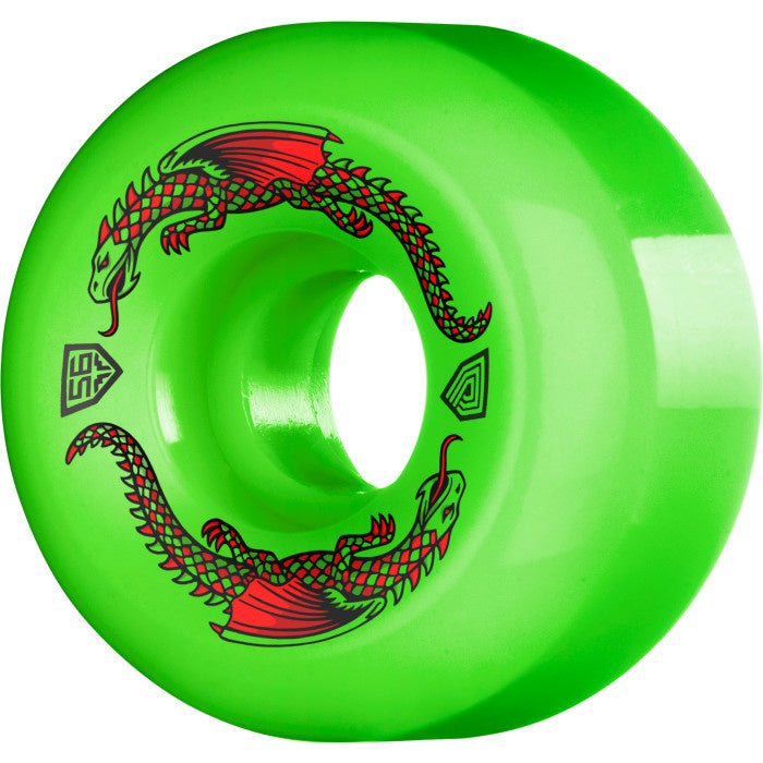 Pwl/P 93A Dragon Formula 58mm x 33mm (Green) - Skateboard - Wheels