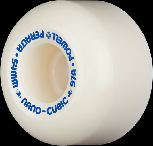 Pwl/P Dragon AA Nano Cubic 54x36.5mm 97a (Off White/Blue) - Skateboard - Wheels