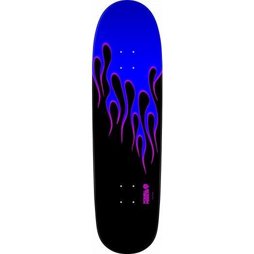 PWL/P NITRO HOTROD FLAMES 22 -9.37"x33.8" BLUE/BLACK - Skateboard - Decks