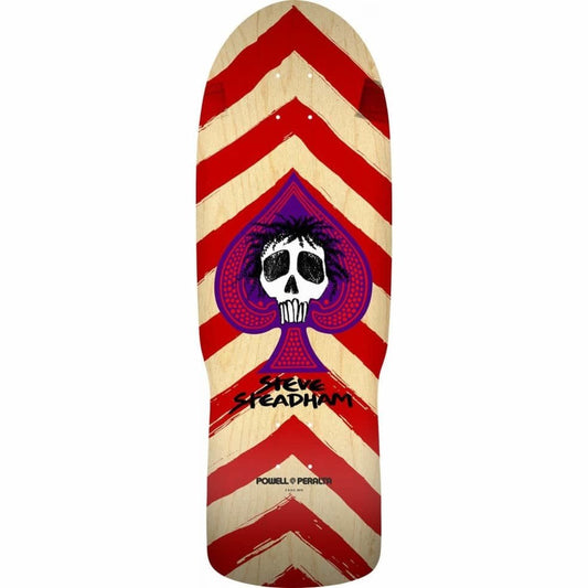 PWL/P STEADHAM SPADE 10" DECK RED/NAT - Skateboard - Decks