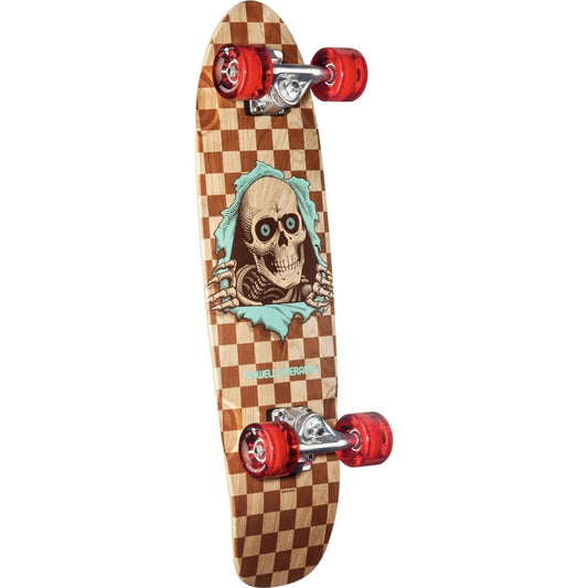 PWP SIDEWALK SURFER NATURAL CHECKER RIPPER 8.37” - Cruiser - Completes