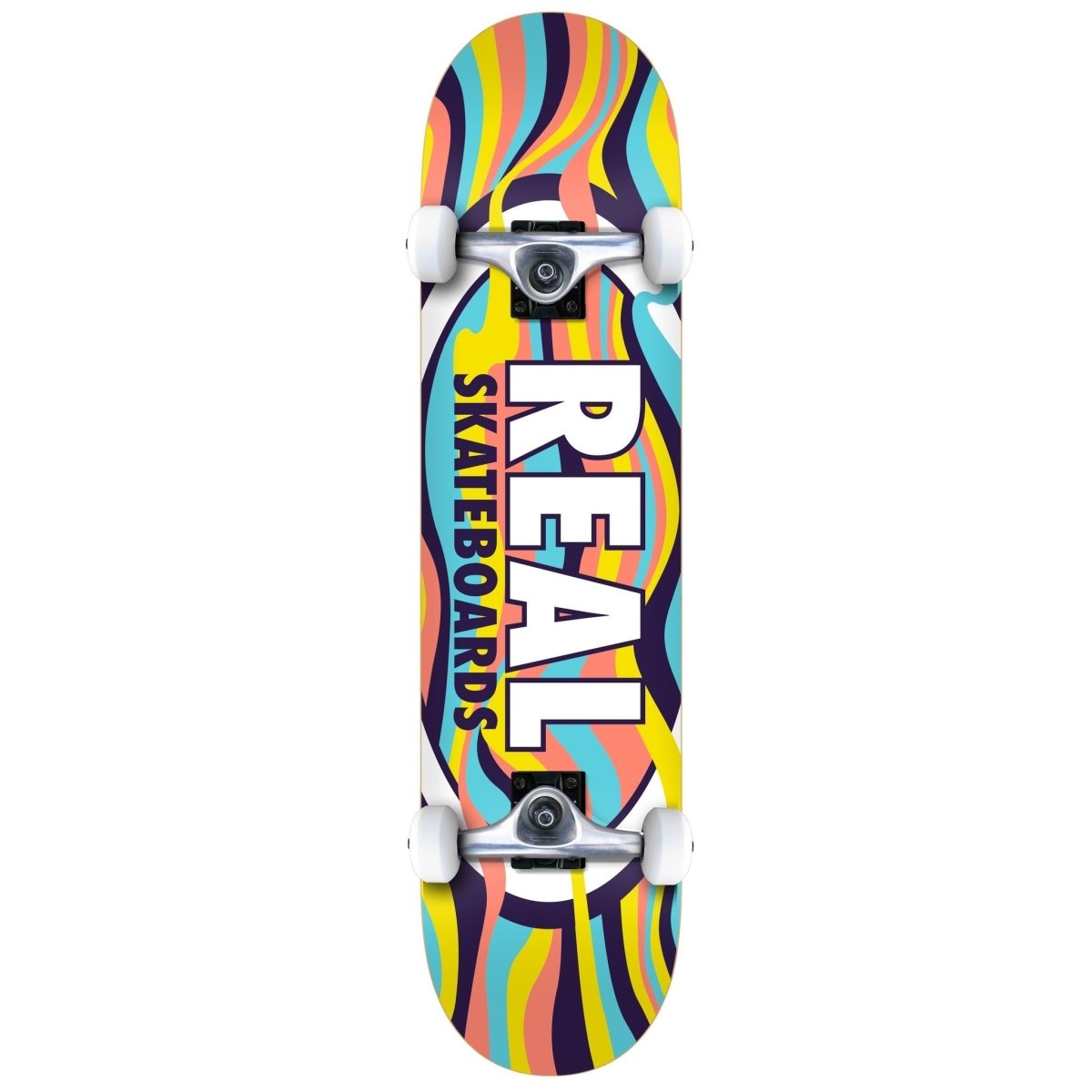 Real Liquid Oval 8.0" Complete – Status Skateshop