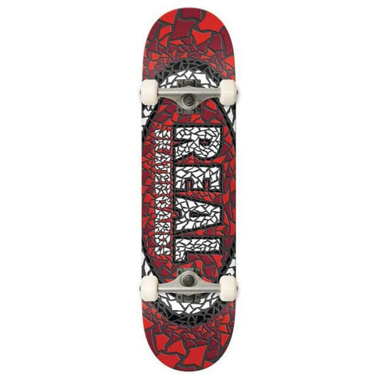 Real Mosiac Oval 8.0" Complete - Skateboard - Completes