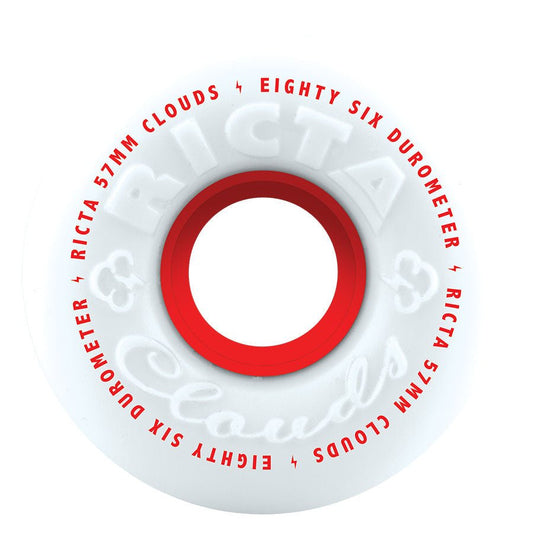 Ricta 86a Clouds 57mm (Red) - Skateboard - Wheels