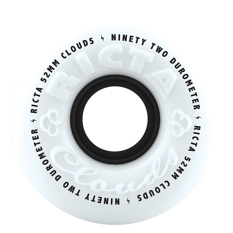 Ricta 92a Clouds 52mm (Black) - Skateboard - Wheels