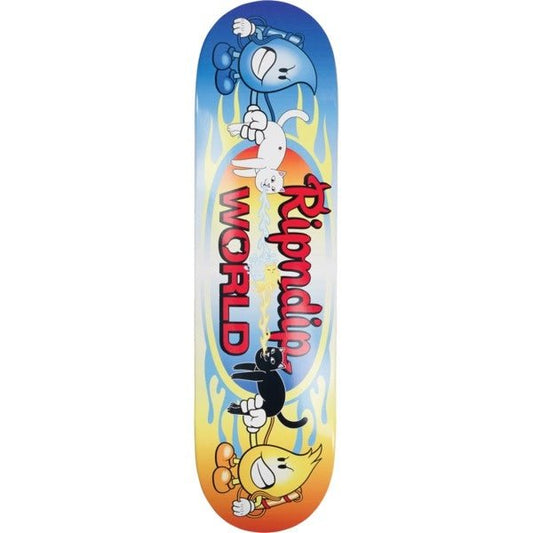 RIPNDIP x World Industries Water Fire 8.25" - Skateboard - Decks