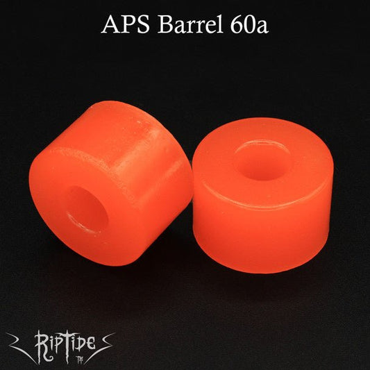 Riptide APS Barrel 60a - Clear Orange - Skateboard - Bushings