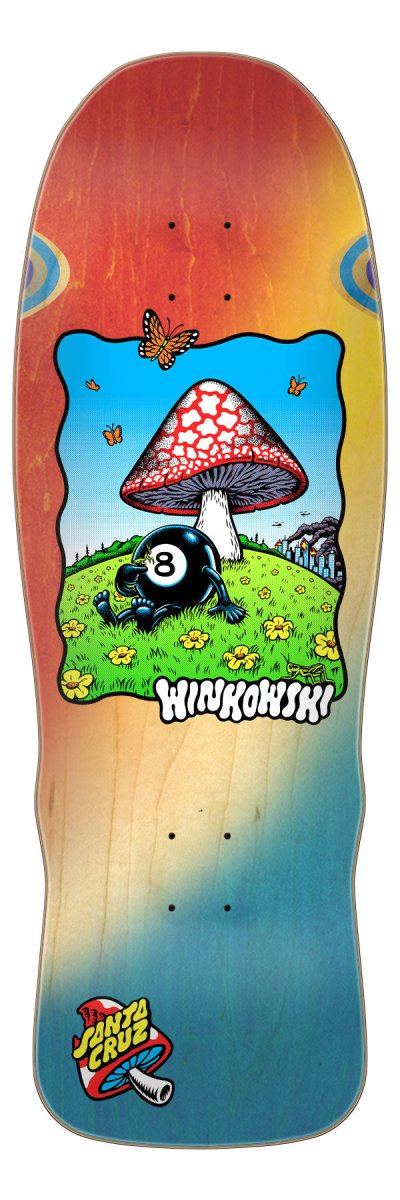 SC Winkowski 8Ballr Shaped 10.35" Deck - Skateboard - Decks
