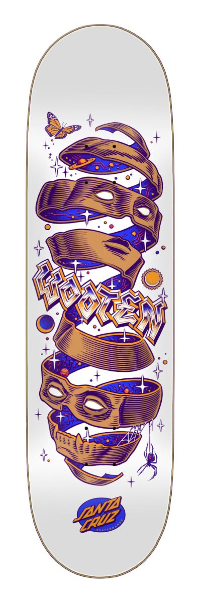 SC Wooten Unwound VX Deck 8.5" - Skateboard - Decks