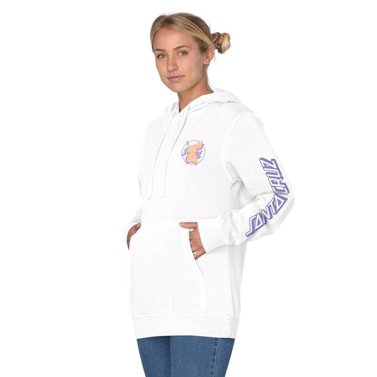 SC x Pokemon Pikachu Dot Womens Hoodie Wht -
