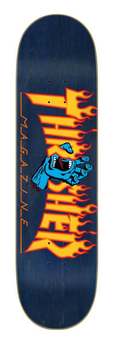 SC X Thrasher Screaming Flame Logo 8.25 x 31.8 Deck - Skateboard - Decks